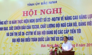 Bắc Ninh nâng cao năng lực lãnh đạo, sức chiến đấu của tổ chức cơ sở đảng